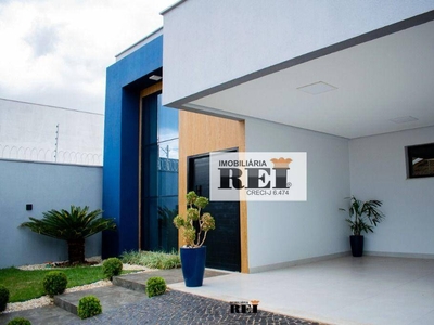 Casa em Residencial Interlagos, Rio Verde/GO de 240m² 3 quartos à venda por R$ 1.499.000,00