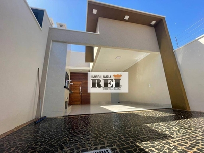 Casa em Residencial Jardim Helena, Rio Verde/GO de 87m² 2 quartos à venda por R$ 399.000,00