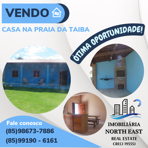 Casa em Taiba, São Gonçalo Do Amarante/CE de 10m² 3 quartos à venda por R$ 194.000,00