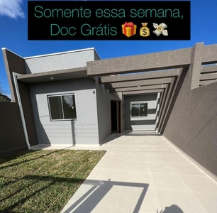 Casa em Tindiquera, Araucária/PR de 60m² 3 quartos à venda por R$ 389.000,00