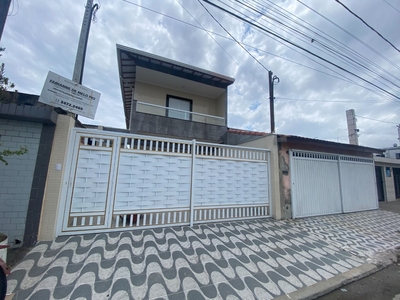Casa em Tude Bastos (Sítio do Campo), Praia Grande/SP de 63m² 2 quartos à venda por R$ 264.000,00