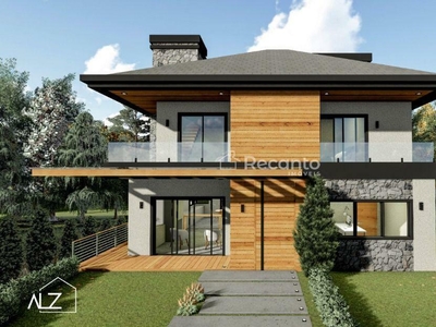 Casa em Vila Suíça, Gramado/RS de 400m² 5 quartos à venda por R$ 4.399.000,00