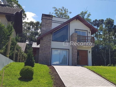 Casa em Vivendas Do Arvoredo, Gramado/RS de 129m² 3 quartos à venda por R$ 1.489.000,00