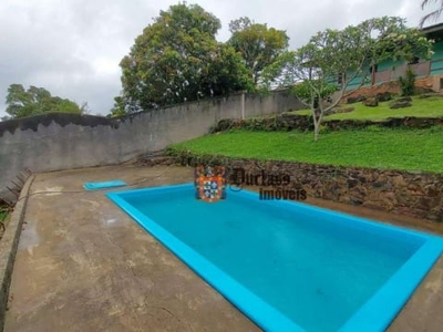 Chácara com 3 dorm (1 suíte) com piscina e churrasqueira, 1100 m² - venda por R$ 550.000 ou aluguel por R$ 3.500/mês - Terra Preta - Mairiporã/SP