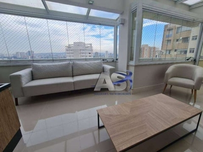 Cobertura, 181 m² - venda por R$ 1.700.000,00 ou aluguel por R$ 12.480,00/mês - Centro - Santo André/SP