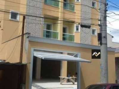 Cobertura com 2 dormitórios à venda, 100 m² por R$ 440.000,00 - Vila Camilópolis - Santo André/SP