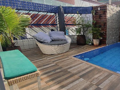 Cobertura em Boqueirão, Praia Grande/SP de 250m² 5 quartos à venda por R$ 1.399.000,00