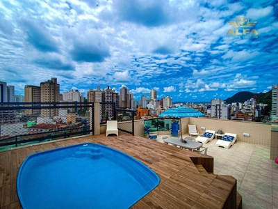 Cobertura em Jardim Las Palmas, Guarujá/SP de 150m² 2 quartos à venda por R$ 799.000,00