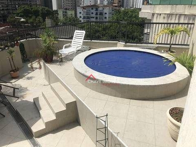 Cobertura em Vila Luis Antônio, Guarujá/SP de 170m² 3 quartos à venda por R$ 834.000,00