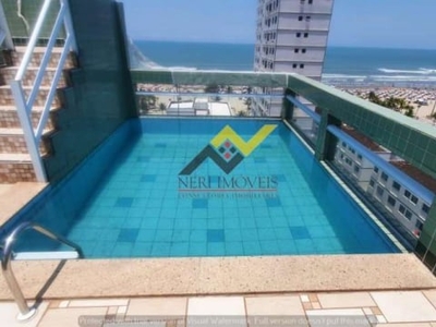 Cobertura para Venda em Praia Grande, Boqueirão, 3 dormitórios, 2 suítes, 3 banheiros, 2 vagas