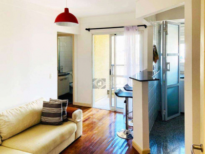 Flat com 1 dormitório para alugar, 36 m² por R$ 3.000,00/mês - Vila Nova Conceição - São Paulo/SP