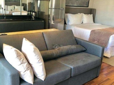 Flat com 1 dormitório para alugar, 36 m² por R$ 4.000,00/mês - Vila Olímpia - São Paulo/SP