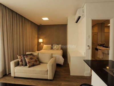 Flat com 1 dormitório para alugar, 42 m² por R$ 4.700,00/mês - Vila Olímpia - São Paulo/SP