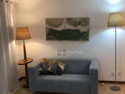 Flat com 1 dormitório para alugar, 45 m² por R$ 2.400,00/mês - Vila Olímpia - São Paulo/SP