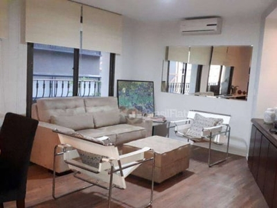 Flat com 1 dormitório para alugar, 65 m² por R$ 3.700,00/mês - Jardins - São Paulo/SP