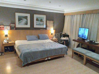 Flat com 2 dormitórios à venda, 65 m² por R$ 590.000,00 - Barra da Tijuca - Rio de Janeiro/RJ
