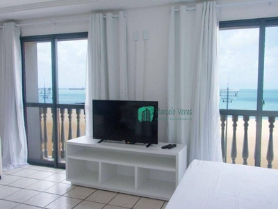 Flat em Praia de Iracema, Fortaleza/CE de 30m² 1 quartos à venda por R$ 354.000,00