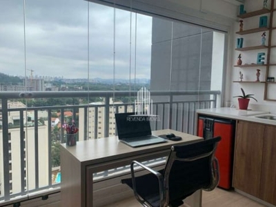 FLAT/STUDIO DE 29M² COM UM DORMITÓRIO, UM BANHEIRO E UMA VAGA Á VENDA NO BUTANTÃ