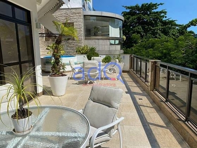 Penthouse em Barra da Tijuca, Rio de Janeiro/RJ de 300m² 4 quartos à venda por R$ 3.499.000,00