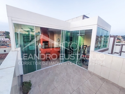 Penthouse em Jardim Leblon, Belo Horizonte/MG de 91m² 2 quartos à venda por R$ 338.000,00