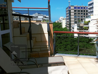 Penthouse em Leblon, Rio de Janeiro/RJ de 191m² 3 quartos à venda por R$ 4.749.000,00