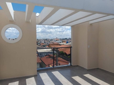 Penthouse em Parque Novo Oratório, Santo André/SP de 106m² 2 quartos à venda por R$ 449.000,00