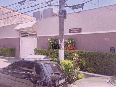 Sobrado, 80 m² - venda por r$ 480.000,00 ou aluguel por r$ 2.500,00/mês - vila aricanduva - são paulo/sp