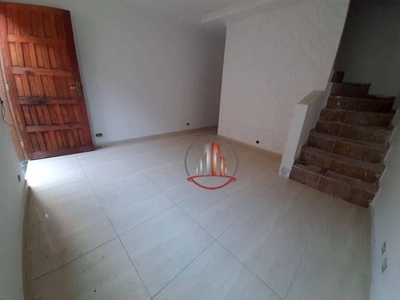 Sobrado em Balneário Maracanã, Praia Grande/SP de 52m² 2 quartos à venda por R$ 249.000,00