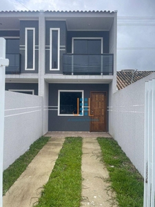 Sobrado em Novo Mundo, Curitiba/PR de 75m² 2 quartos à venda por R$ 279.000,00