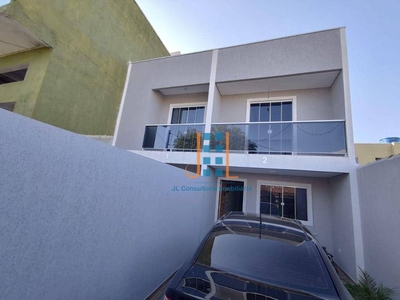 Sobrado em Sítio Cercado, Curitiba/PR de 92m² 2 quartos à venda por R$ 379.000,00