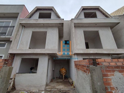 Sobrado em Sítio Cercado, Curitiba/PR de 98m² 4 quartos à venda por R$ 384.000,00