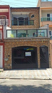 Sobrado em Vila Guaraciaba, Santo André/SP de 252m² 3 quartos à venda por R$ 699.000,00
