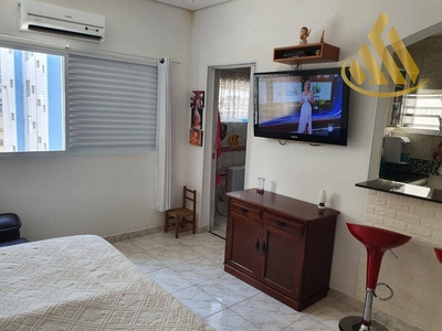 Studio em Gonzaga, Santos/SP de 27m² 1 quartos à venda por R$ 258.000,00