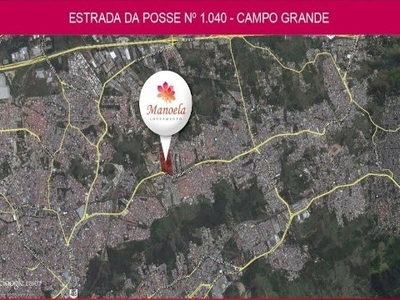 Terreno em Campo Grande, Rio de Janeiro/RJ de 127m² à venda por R$ 148.000,00