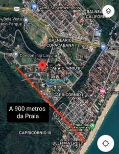 Terreno em Capricórnio II, Caraguatatuba/SP de 1600m² à venda por R$ 799.000,00