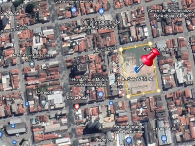 Terreno em Centro, Atibaia/SP de 10m² à venda por R$ 35.998.000,00