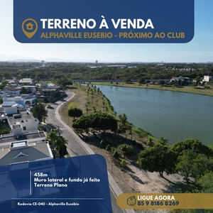 Terreno em Pires Façanha, Eusébio/CE de 458m² à venda por R$ 748.000,00