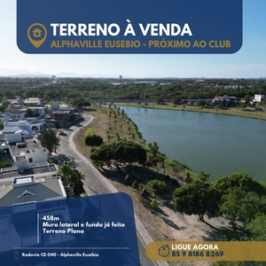 Terreno em Pires Façanha, Eusébio/CE de 458m² à venda por R$ 749.000,00