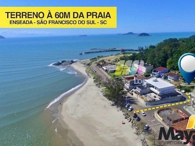 Terreno em Praia Da Enseada, São Francisco Do Sul/SC de 10m² à venda por R$ 648.000,00