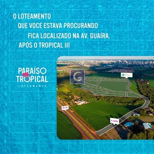 Terreno em Recanto Tropical, Cascavel/PR de 322m² à venda por R$ 336.000,00