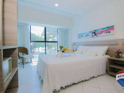 VENDE-SE FLAT NA BEIRA MAR DO CABO BRANCO, PARA MORAR OU INVESTIR EM ALUGUEL POR TEMPORADA R$265.00