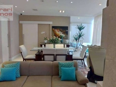 Penthouse com 2 dormitórios à venda, 185 m² por r$ 1.798.000,00 - vila augusta - guarulhos/sp