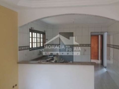 Casa geminada no canto do forte de 4 dormitórios, 2 vagas, confira em praia grande.