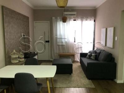 Flat no le bougainville com 55m², 1 dorm e 1 vaga disponível locação em alphaville.