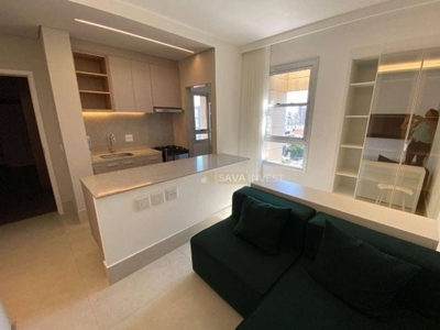 Apartamento com 1 dormitório para alugar, 42 m² por r$ 4.574,21/mês - barro preto - belo horizonte/mg
