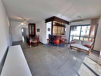 Apartamento em Barra Funda, Guarujá/SP de 121m² 3 quartos à venda por R$ 849.000,00