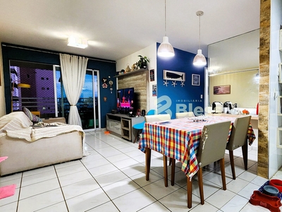 Apartamento em Candelária, Natal/RN de 75m² 3 quartos à venda por R$ 464.000,00