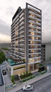 Apartamento em Canto do Forte, Praia Grande/SP de 69m² 2 quartos à venda por R$ 534.100,00