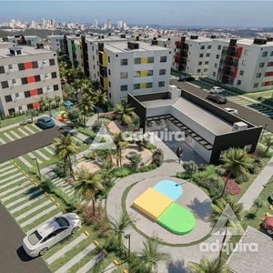 Apartamento em Chapada, Ponta Grossa/PR de 54m² 3 quartos à venda por R$ 239.000,00