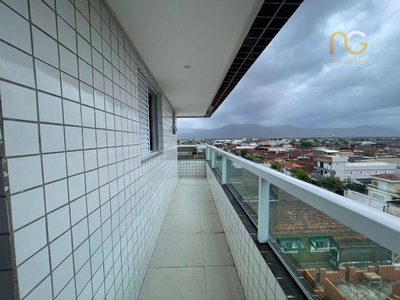 Apartamento em Cidade Ocian, Praia Grande/SP de 60m² 2 quartos à venda por R$ 417.000,00